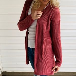 SALE M Pink Cardigan